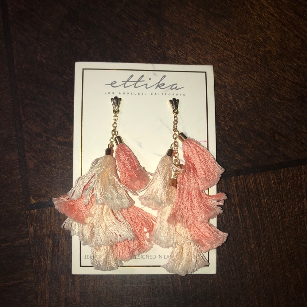 Ettika Day Dreamer Tassel Earrings